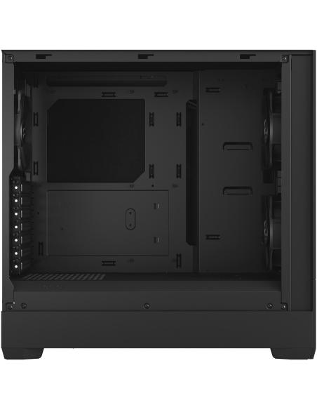 Fractal Design Pop Silent Cristal Templado USB 3.2 Negro