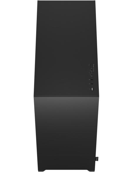 Fractal Design Pop Silent Cristal Templado USB 3.2 Negro