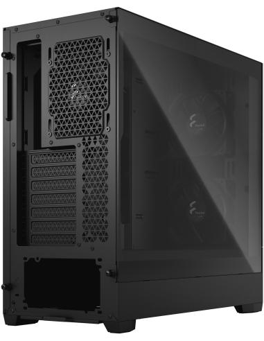 Fractal Design Pop Silent Cristal Templado USB 3.2 Negro