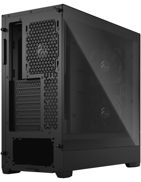 Fractal Design Pop Silent Cristal Templado USB 3.2 Negro
