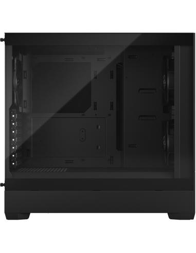 Fractal Design Pop Silent Cristal Templado USB 3.2 Negro
