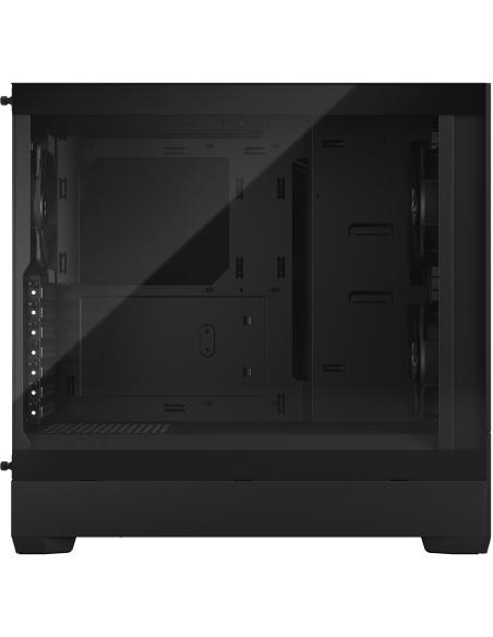 Fractal Design Pop Silent Cristal Templado USB 3.2 Negro