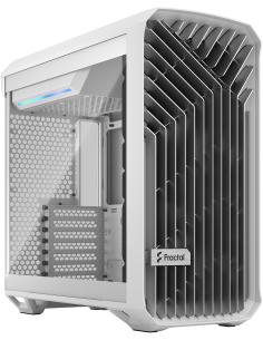 Fractal Design Torrent Compact Cristal Templado USB 3.2 Blanco