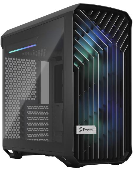 Fractal Design Torrent Compact Cristal Templado USB 3.2 Negro