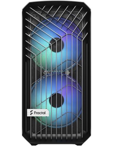 Fractal Design Torrent Compact Cristal Templado USB 3.2 Negro