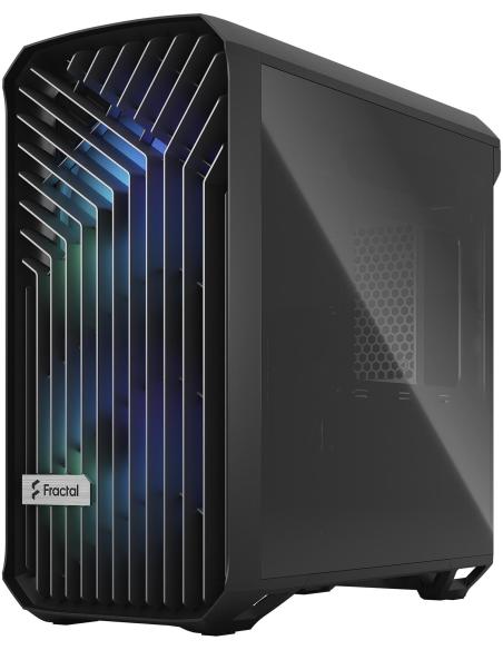 Fractal Design Torrent Compact Cristal Templado USB 3.2 Negro