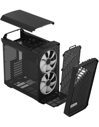 Fractal Design Torrent Compact Cristal Templado USB 3.2 Negro