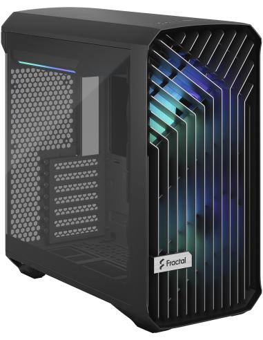 Fractal Design Torrent Compact Cristal Templado USB 3.2 Negro