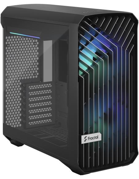Fractal Design Torrent Compact Cristal Templado USB 3.2 Negro