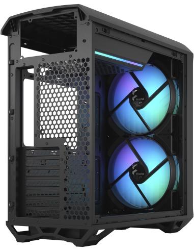 Fractal Design Torrent Compact Cristal Templado USB 3.2 Negro