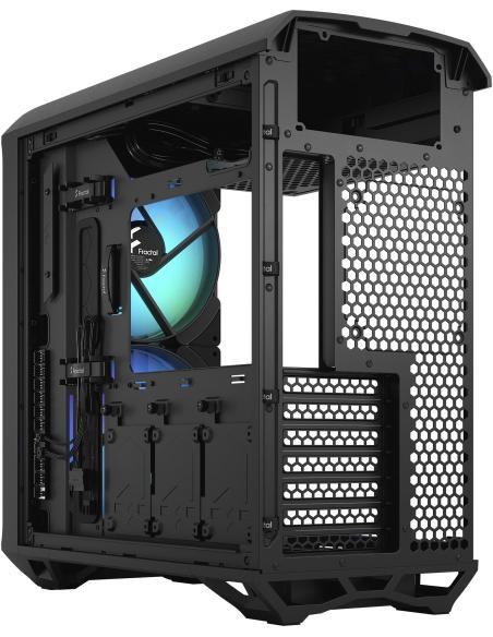 Fractal Design Torrent Compact Cristal Templado USB 3.2 Negro