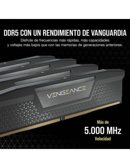 Corsair VENGEANCE DDR5 5200MHz 64GB (2x32GB) CL40 Negra