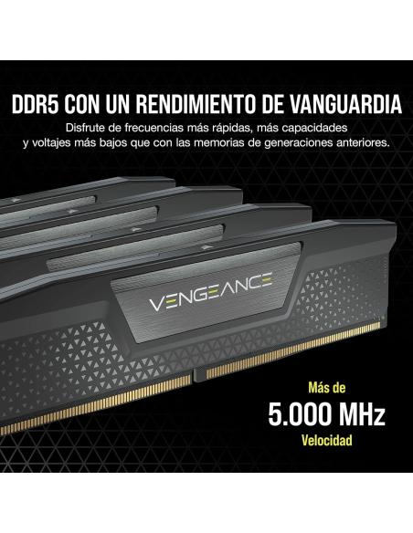Corsair Vengeance DDR5 5600MHz 32GB (2x16GB) CL36 Negra