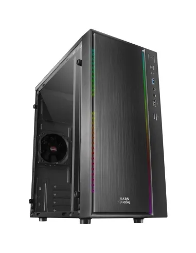 Mars Gaming MCM USB 3.0 con Ventana Negra