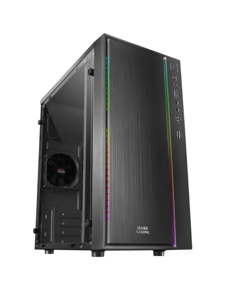 Mars Gaming MCM USB 3.0 con Ventana Negra