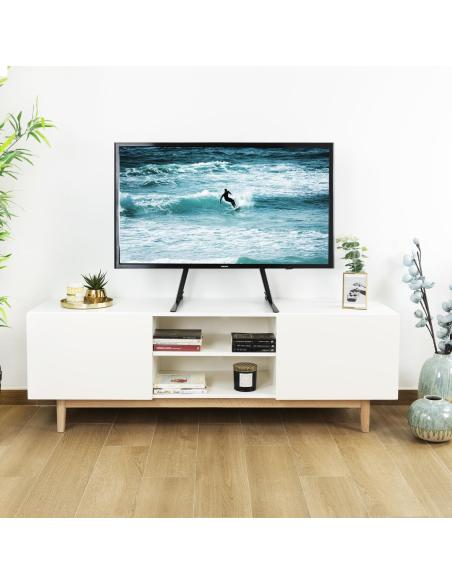 TooQ DB3270T-B Soporte de Mesa para Pantallas 32"-70" Máx. 50 Kg Negro