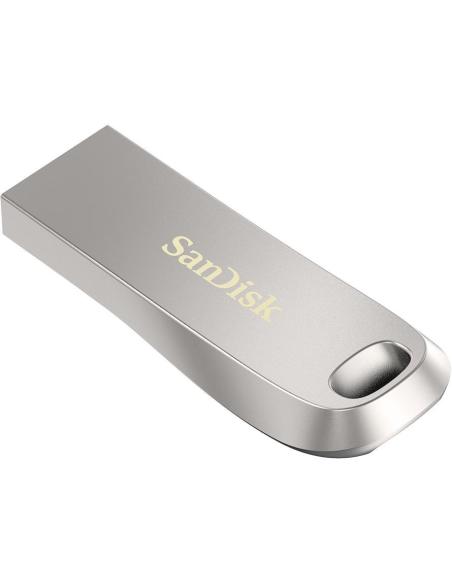 SanDisk Ultra Luxe 128GB Pendrive USB 3.1 Plata