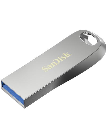 SanDisk Ultra Luxe 128GB Pendrive USB 3.1 Plata