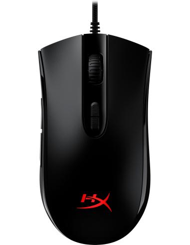 HyperX Pulsefire Core RGB 4P4F8AA Ratón Gaming Negro