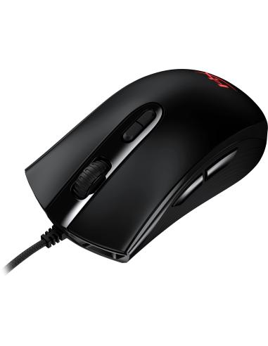 HyperX Pulsefire Core RGB 4P4F8AA Ratón Gaming Negro