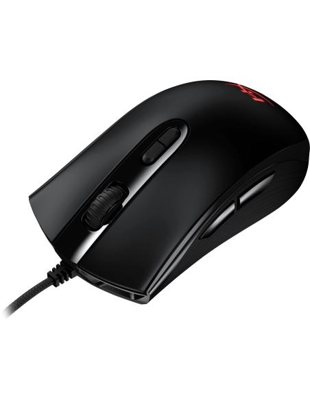 HyperX Pulsefire Core RGB 4P4F8AA Ratón Gaming Negro