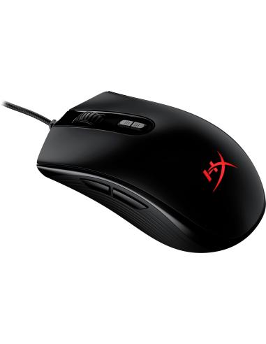 HyperX Pulsefire Core RGB 4P4F8AA Ratón Gaming Negro