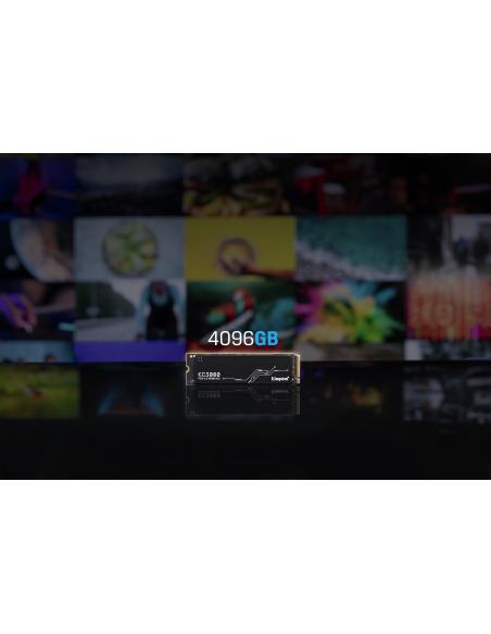 Kingston KC3000 SSD M.2 4TB PCIe Gen 4