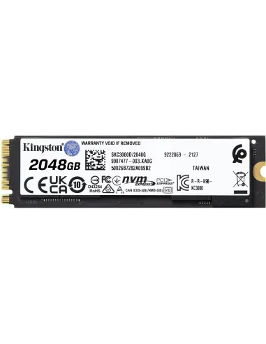 Kingston KC3000 SSD M.2 2TB PCIe Gen 4