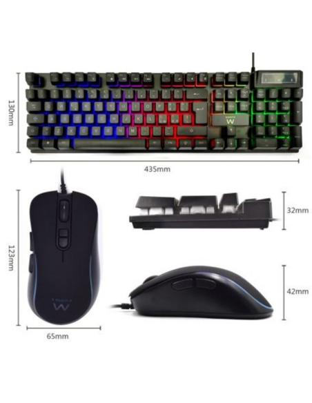 Ewent PL3201 Combo Teclado + Ratón Gaming