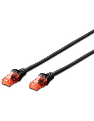 Ewent IM1020 Cable de Red RJ45 Cat. 6U UTP 3M Negro