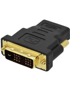 Ewent EC1370 Adaptador DVI-D a HDMI Macho/Hembra Negro-1351815