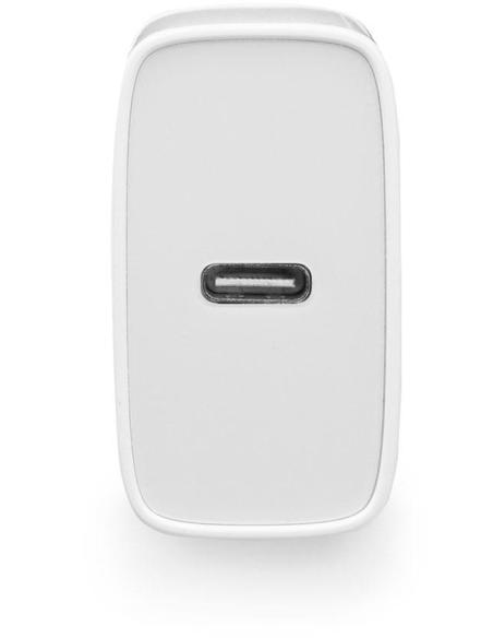 Ewent EW1320 Cargador de Pared USB-C 20W Carga Rápida Blanco