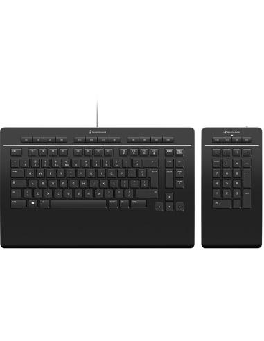 3Dconnexion 3DX-700093 Teclado USB con Numpad
