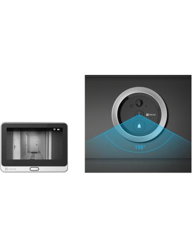 EZVIZ DP2C Mirilla Inteligente de Puerta con Pantalla LCD 4.3"