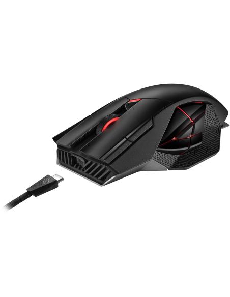 Asus Spatha X Ratón Gaming Inalámbrico 19000 DPI Negro