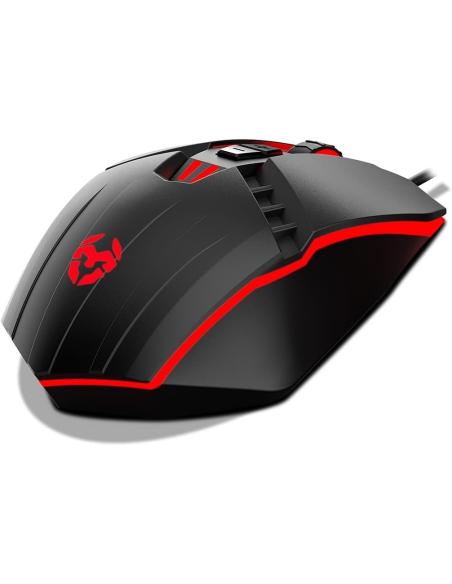 Krom Kalax Ratón Gaming 3200 DPI Negro