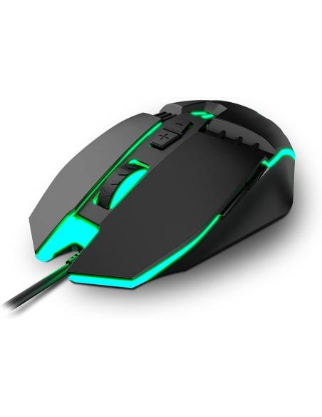 Krom Kalax Ratón Gaming 3200 DPI Negro