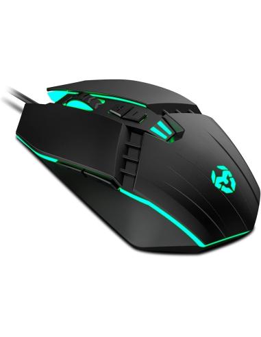 Krom Kalax Ratón Gaming 3200 DPI Negro