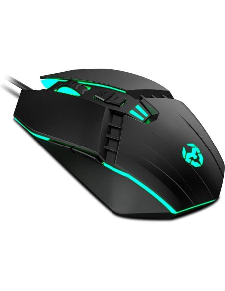 Krom Kalax Ratón Gaming 3200 DPI Negro
