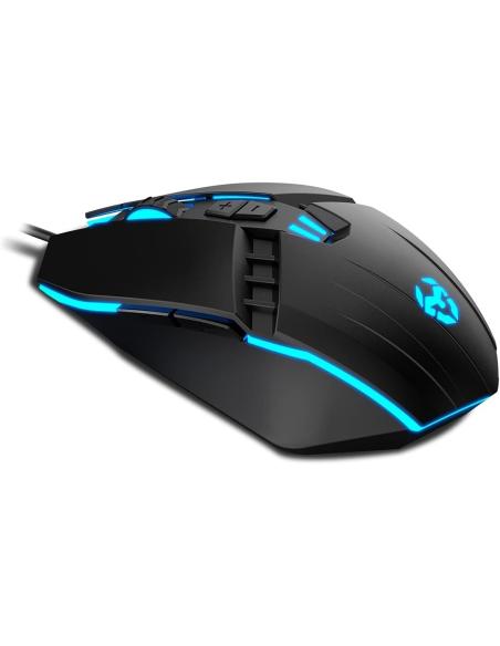 Krom Kalax Ratón Gaming 3200 DPI Negro