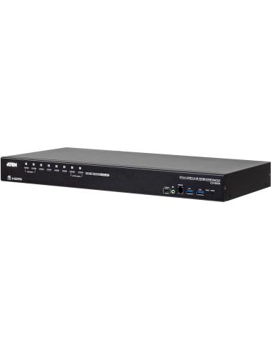 Aten CS18208-AT-G Switch KVM 8 Puertos HDMI/USB Negro