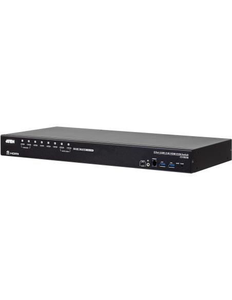 Aten CS18208-AT-G Switch KVM 8 Puertos HDMI/USB Negro