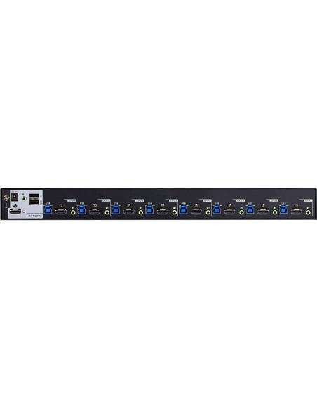 Aten CS18208-AT-G Switch KVM 8 Puertos HDMI/USB Negro