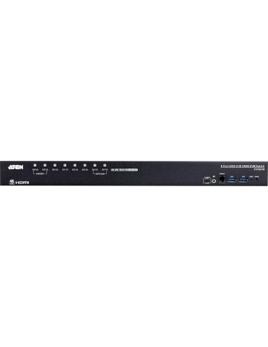 Aten CS18208-AT-G Switch KVM 8 Puertos HDMI/USB Negro