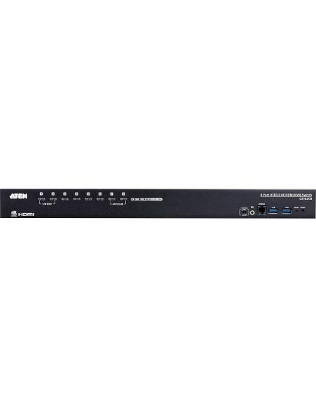 Aten CS18208-AT-G Switch KVM 8 Puertos HDMI/USB Negro