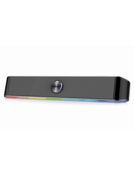 Ewent EW3525 Barra de Sonido RGB Gaming con Bluetooth