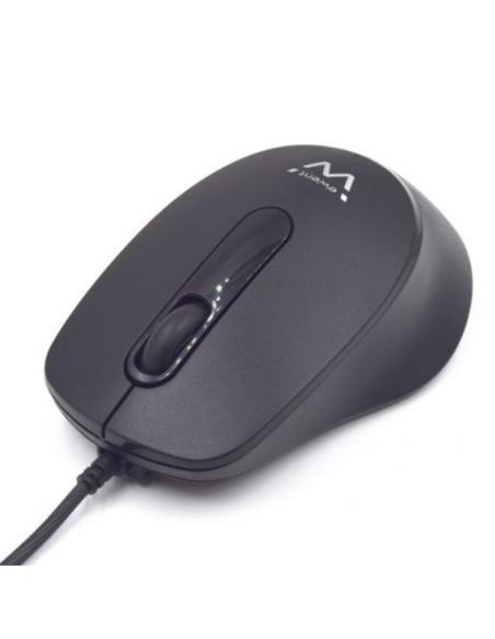 Ewent EW3159 Ratón con Click Silencioso 1000DPI Negro