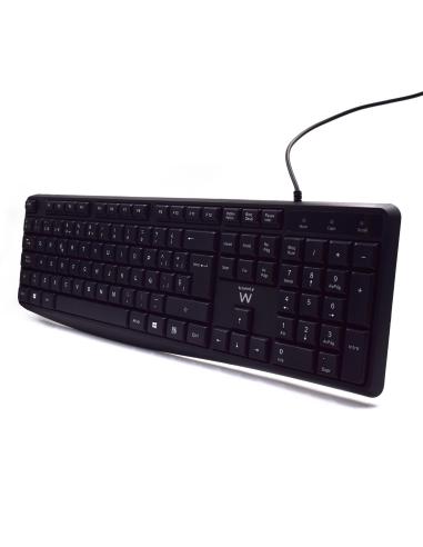 Ewent EW3001 Teclado Business USB con Escritura Silenciosa