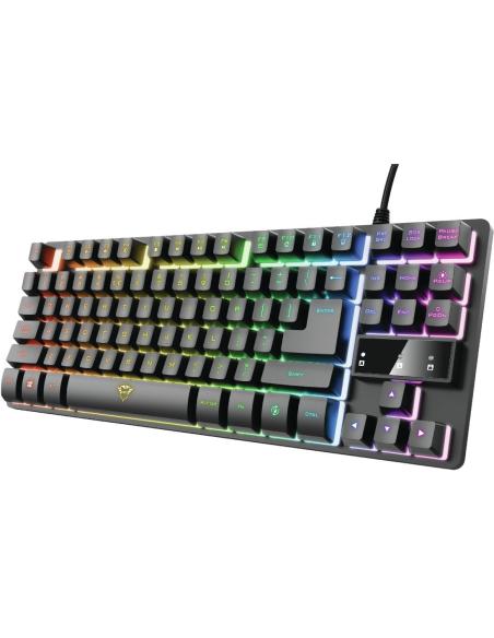 Trust GXT 833 Thado Teclado Gaming TKL Retroiluminado