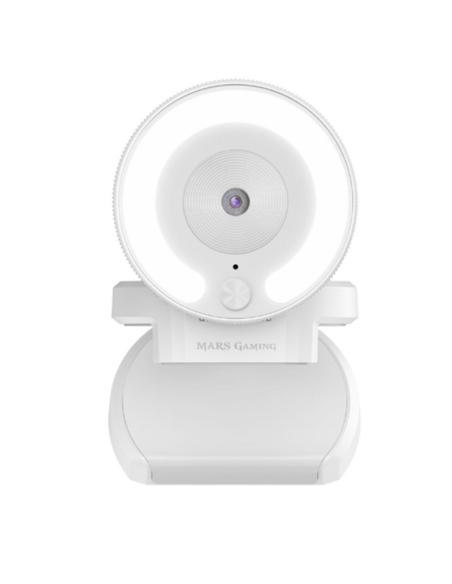 Mars Gaming MWPROW Webcam FullHD Blanca